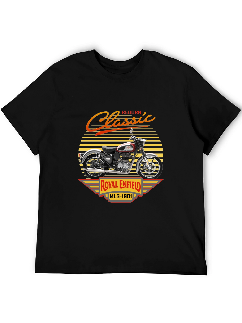 Classic Reborn Motorcycle T-Shirt