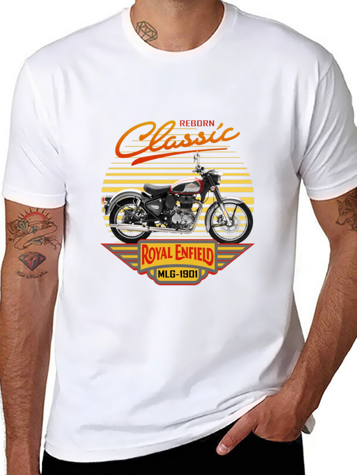 Classic Reborn Motorcycle T-Shirt