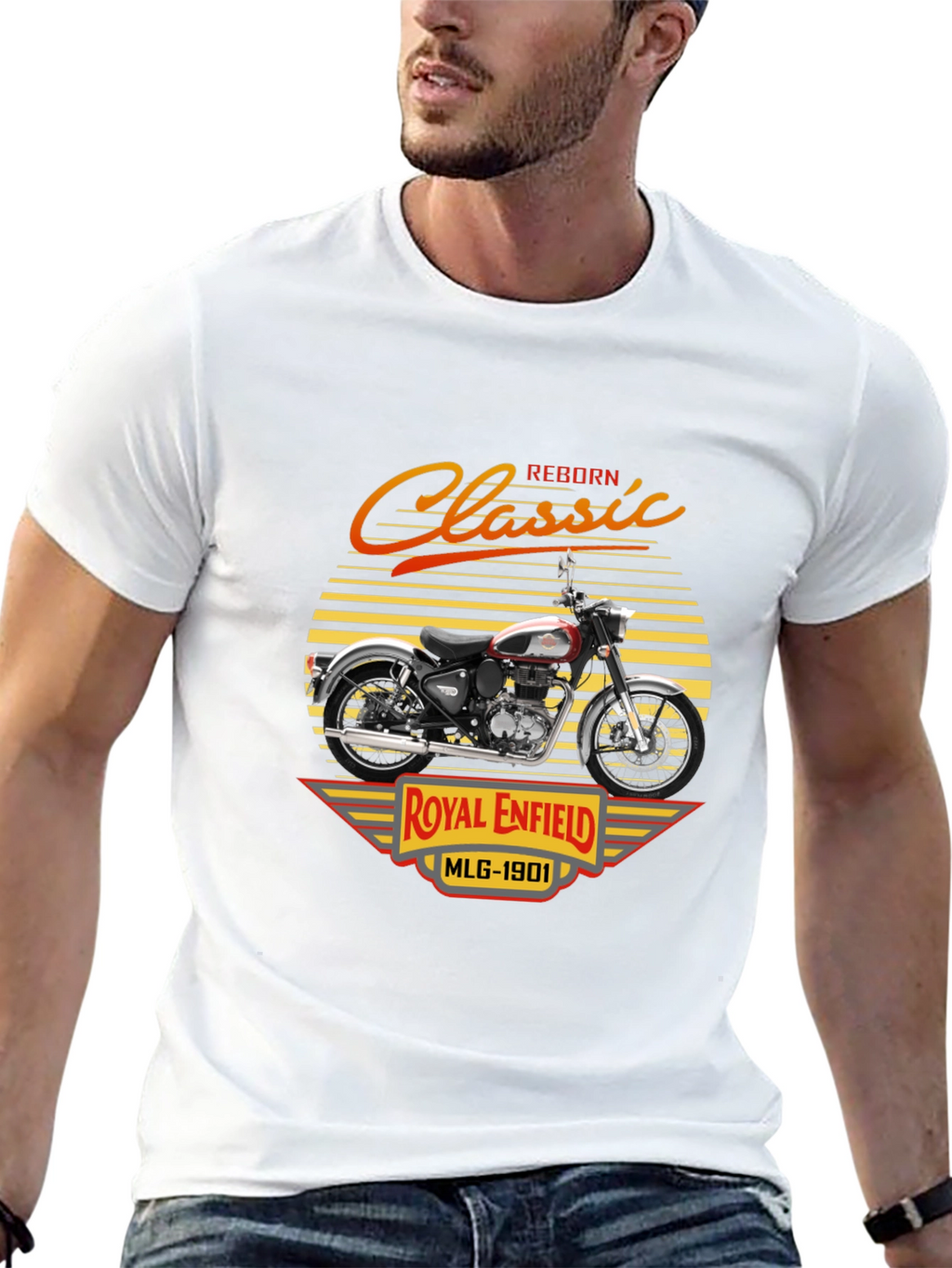 Classic Reborn Motorcycle T-Shirt