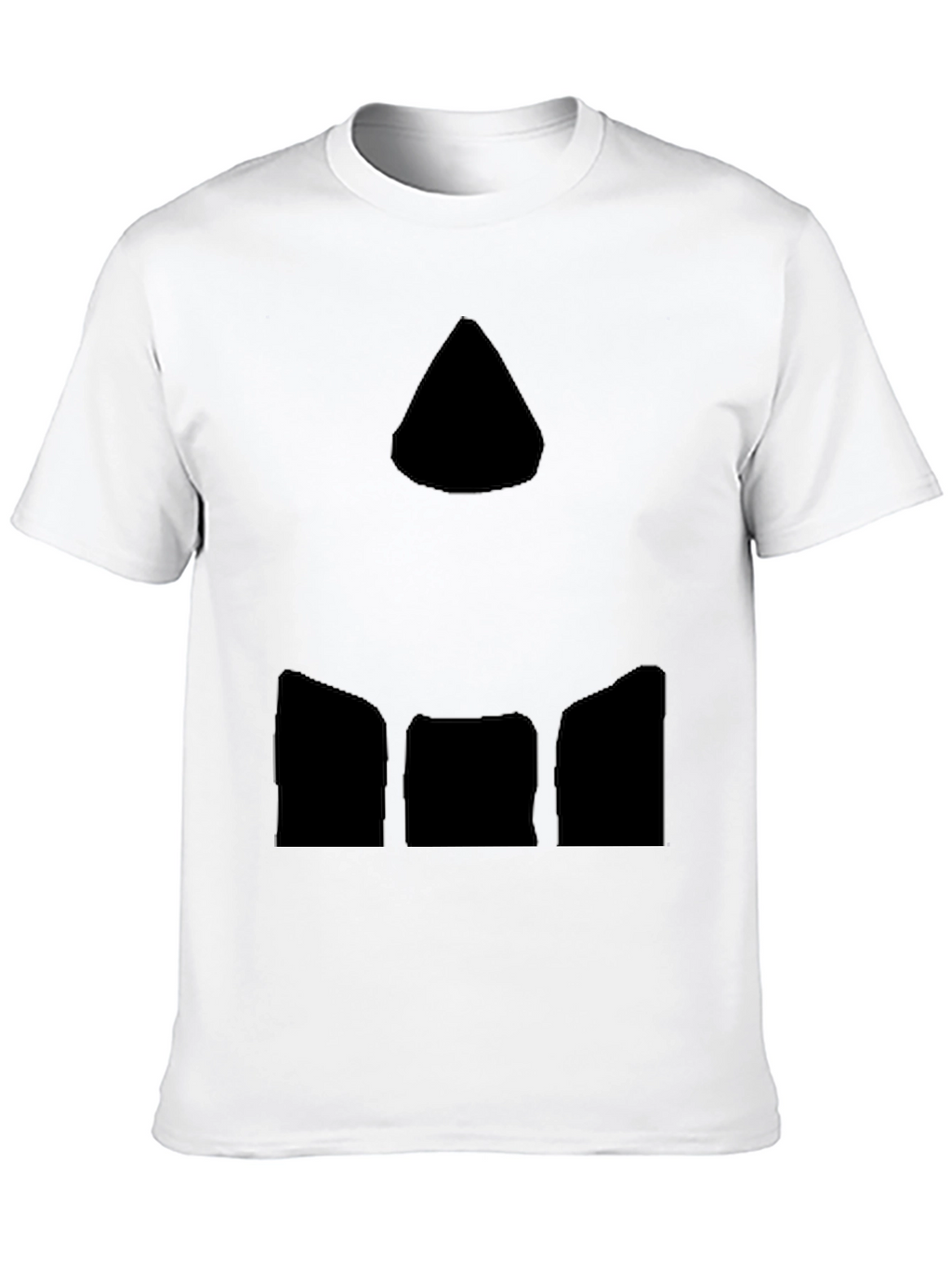 Abstract Graphic Print Black Casual T-Shirt