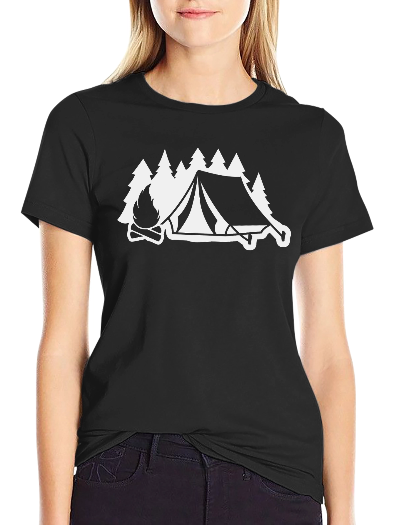 Camping Graphic Tee - Nature Adventure Shirt
