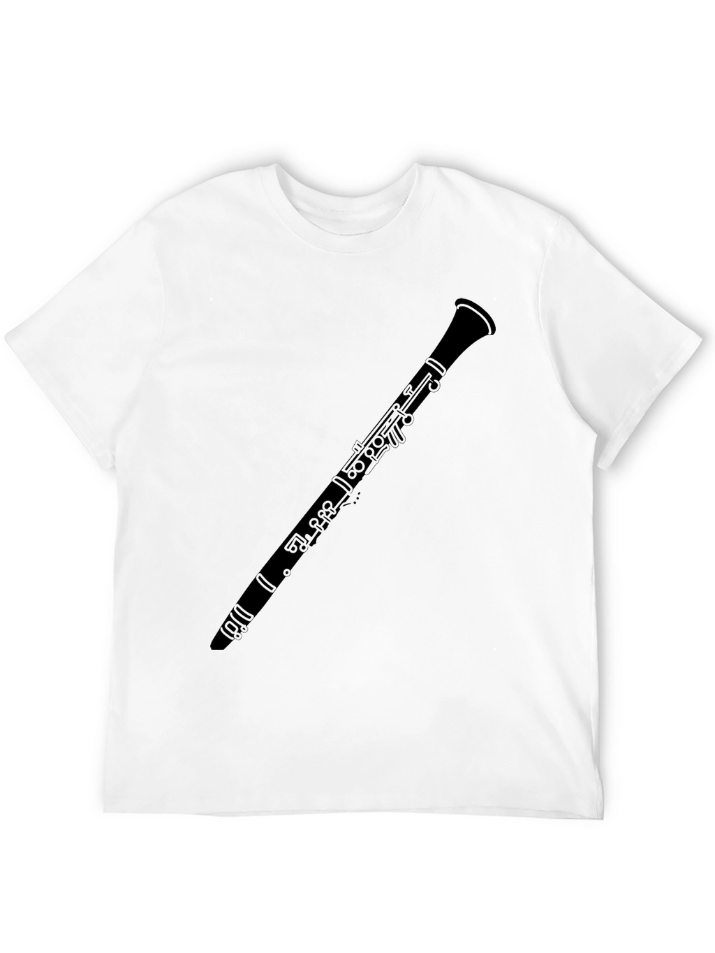 Clarinet Graphic Tee - Music Lover Shirt
