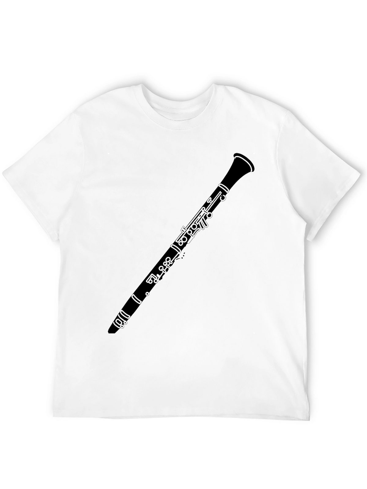 Clarinet Graphic Tee - Music Lover Shirt