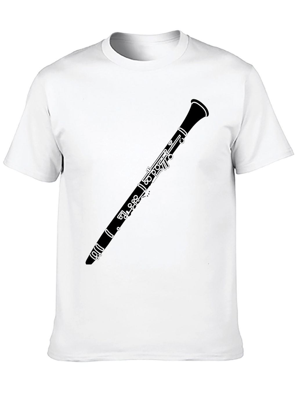 Clarinet Graphic Tee - Music Lover Shirt