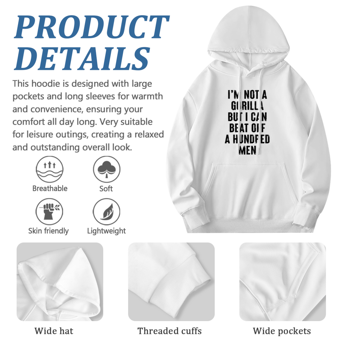 Fierce Gorilla Pullover
