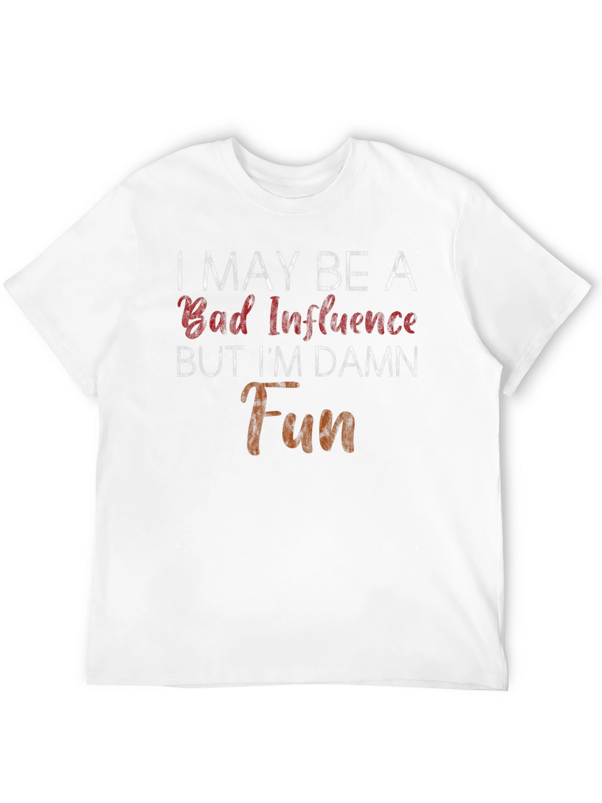 Bad Influence Damn Fun Graphic Tee - Mens