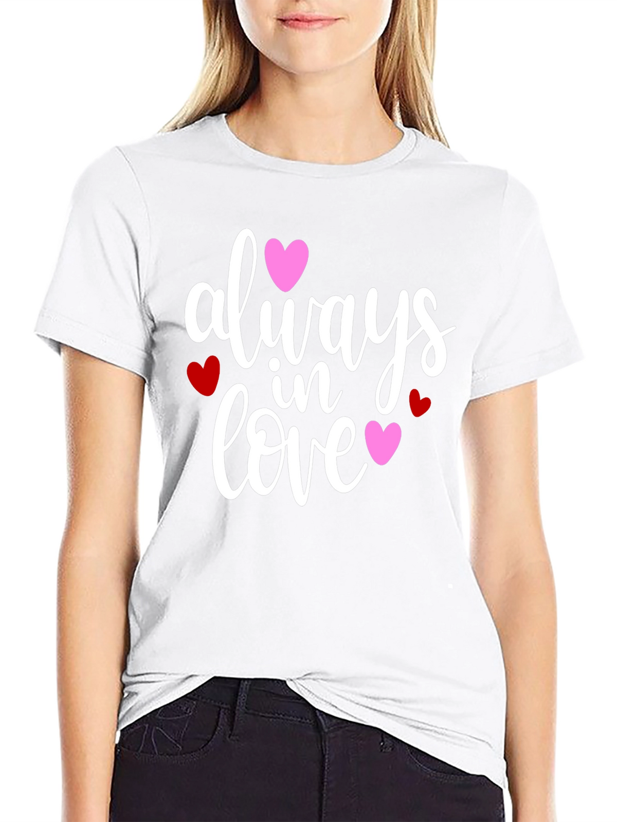 Always in Love Graphic Tee - Valentines Day Gift