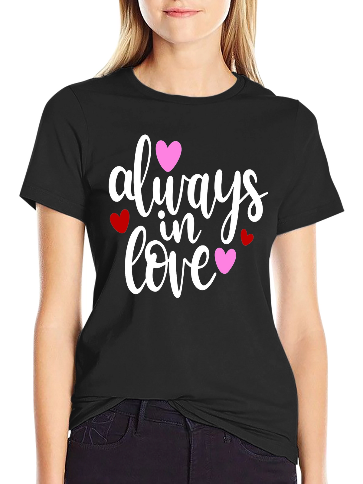 Always in Love Graphic Tee - Valentines Day Gift