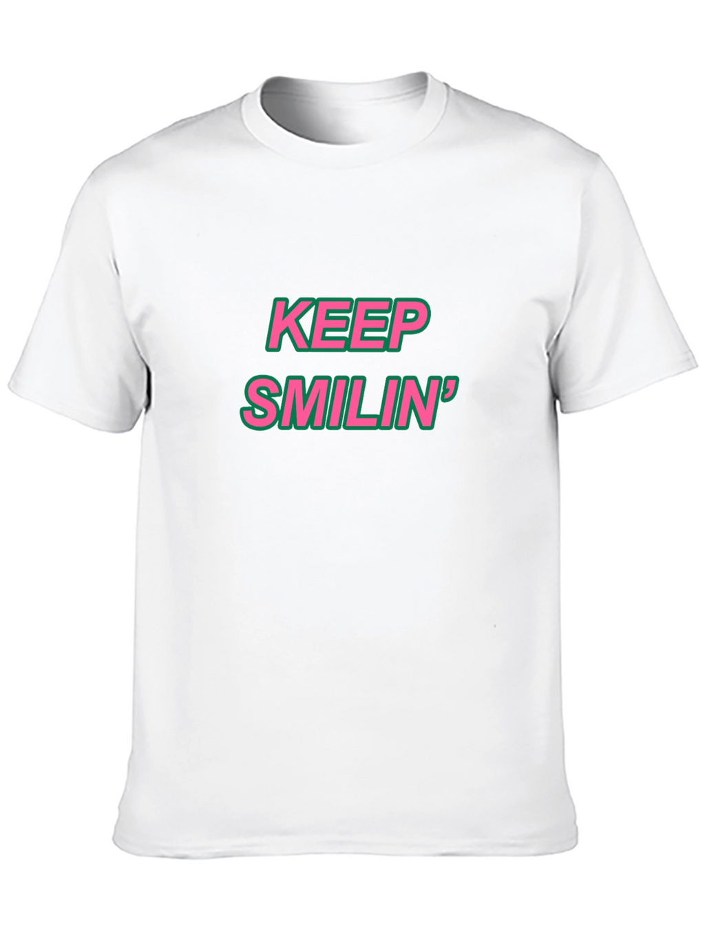 Keep Smilin Black Tee