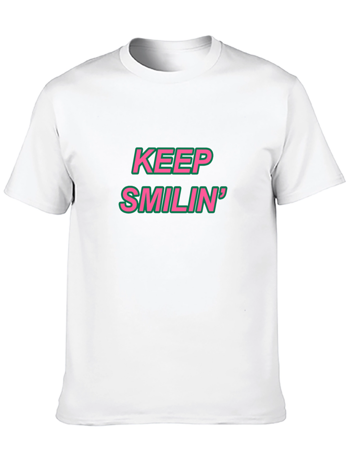 Keep Smilin Black Tee