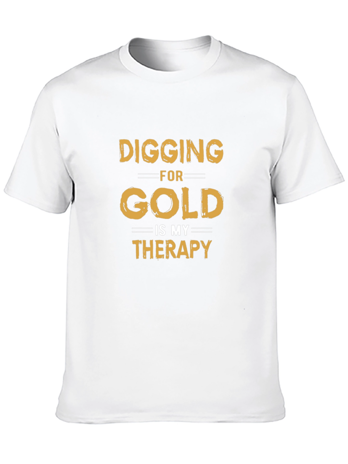 Digging for Gold Therapy Tee - Black