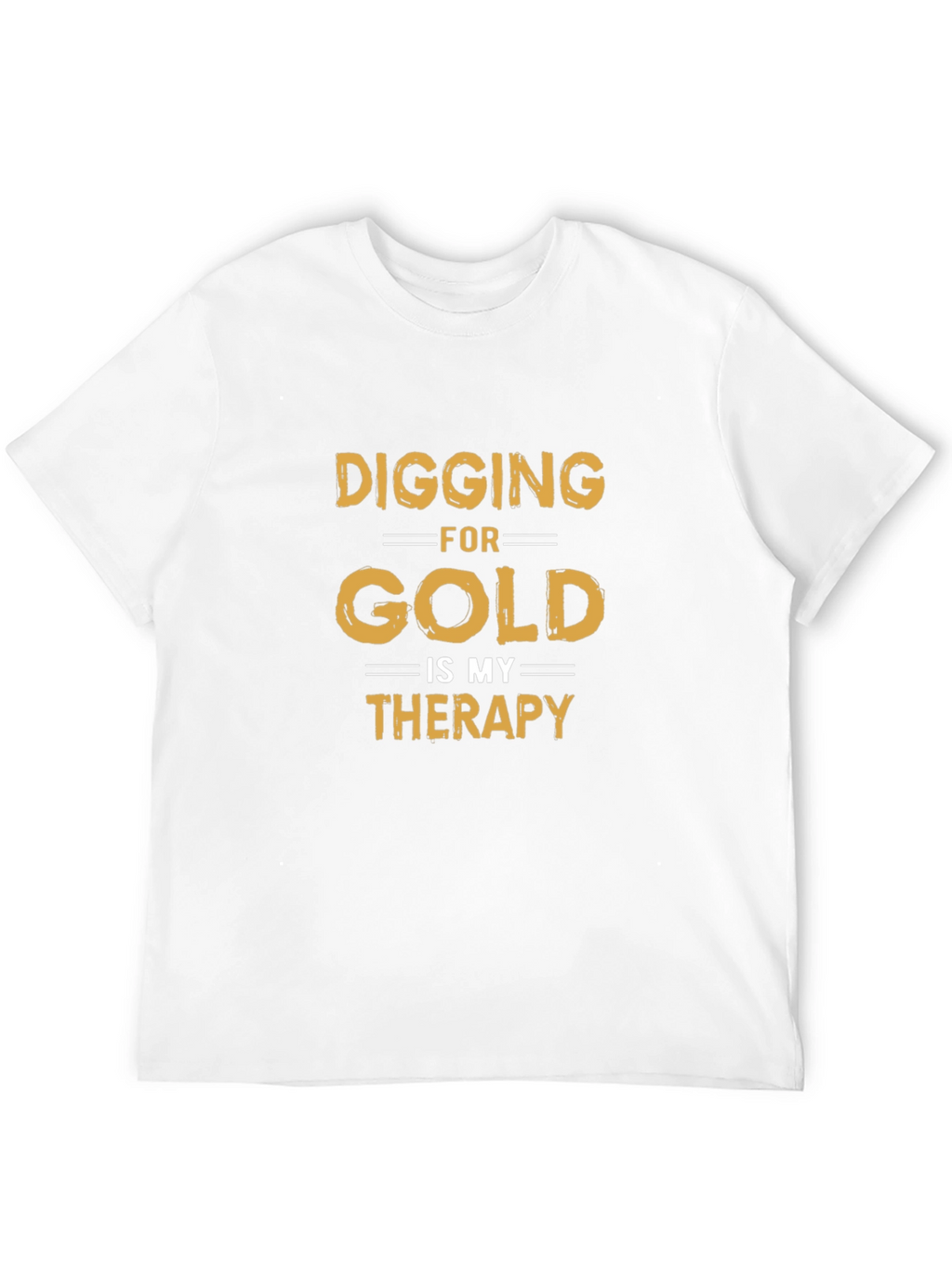 Digging for Gold Therapy Tee - Black