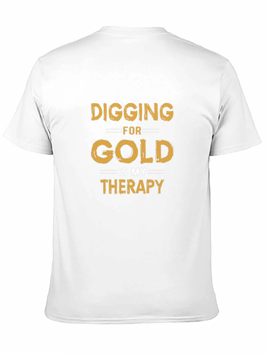 Digging for Gold Therapy Tee - Black