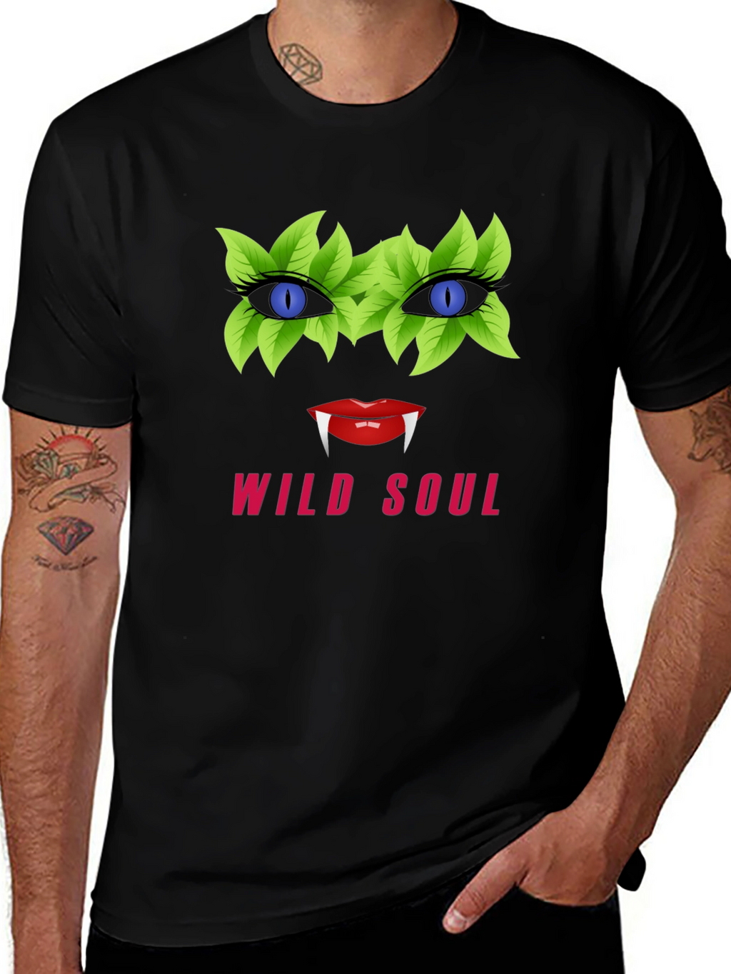 Wild Soul Graphic T-Shirt - Unique Design