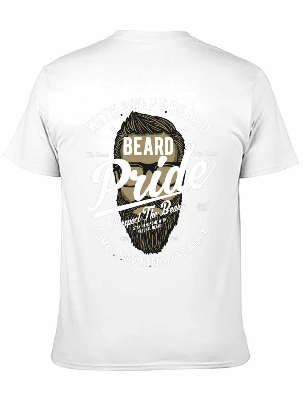 Beard Pride Graphic T-Shirt