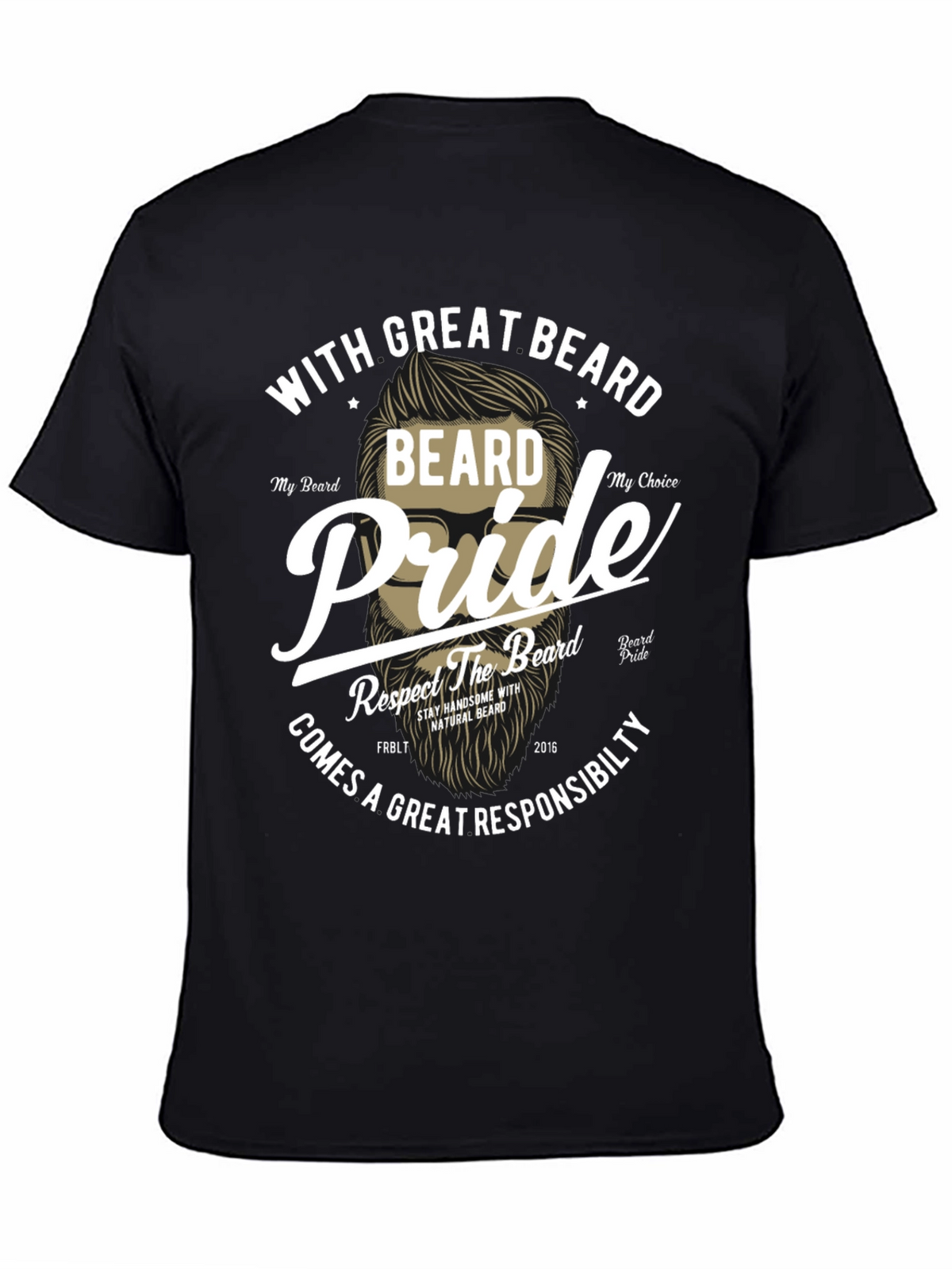 Beard Pride Graphic T-Shirt