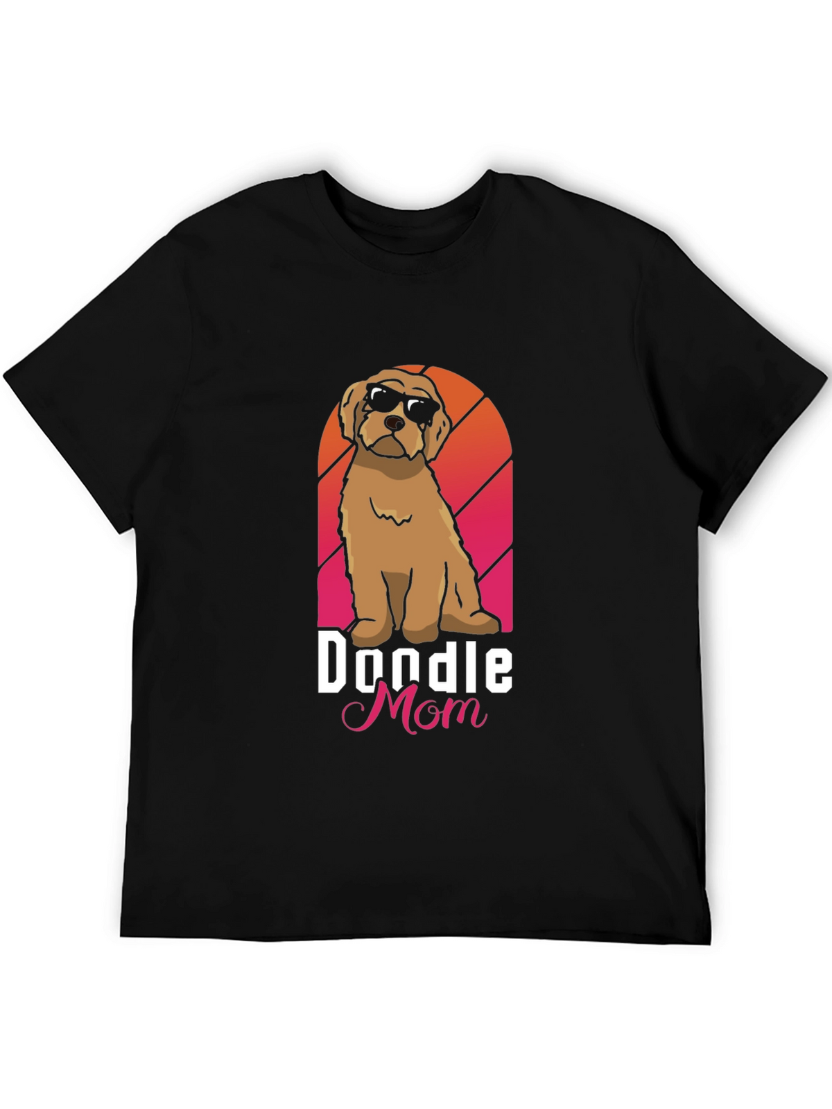 Doodle Mom Graphic T-Shirt - Cute Dog Lover Tee