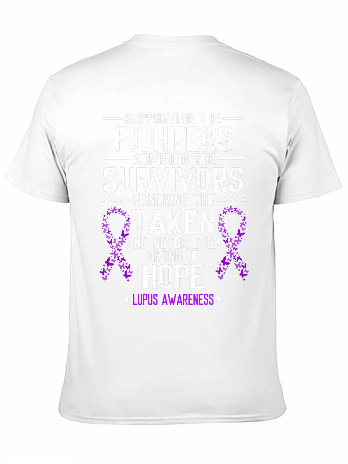 Lupus Awareness T-Shirt: Supporting Fighters Honoring Hope