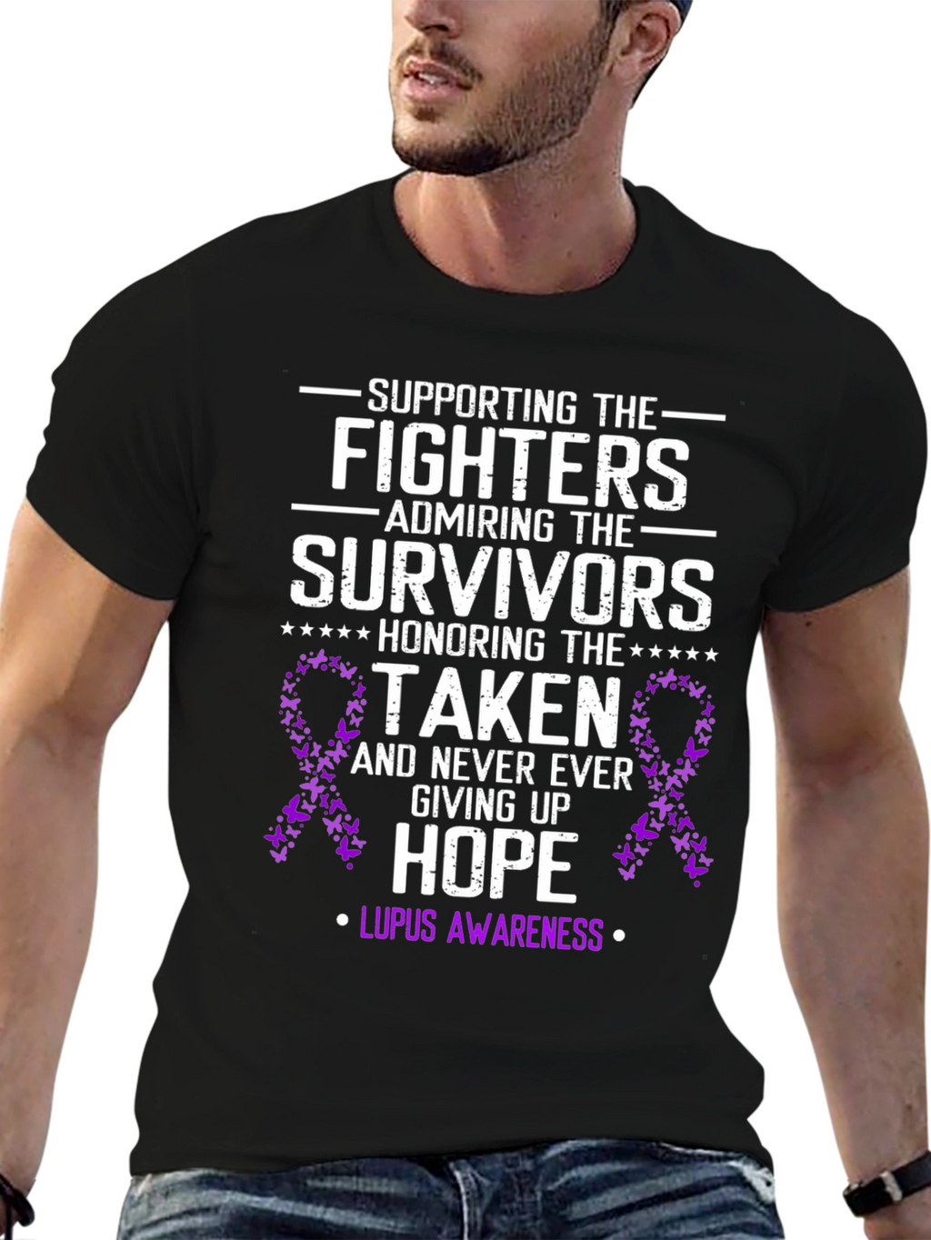 Lupus Awareness T-Shirt: Supporting Fighters Honoring Hope
