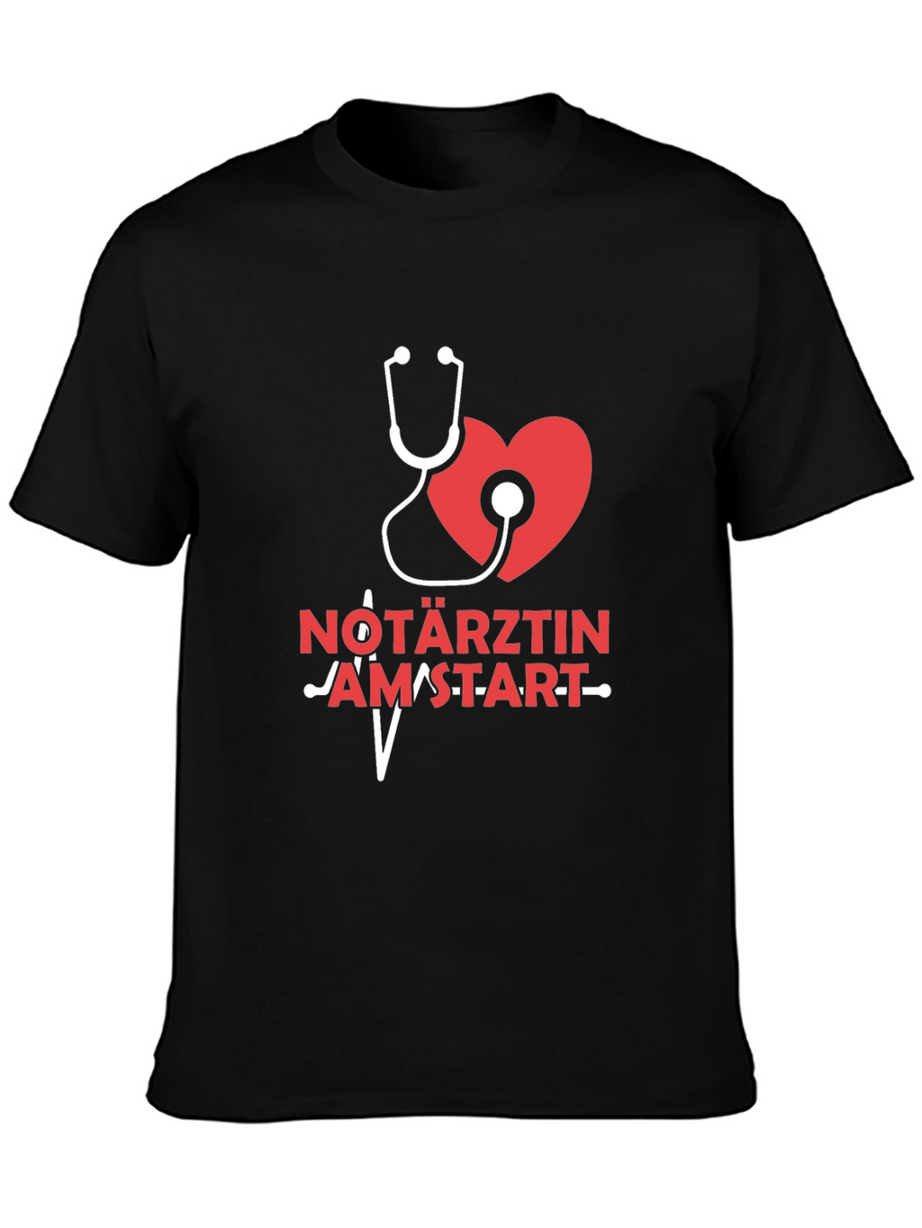 Nötarztin Heartbeat T-Shirt - Medical Professional Tee