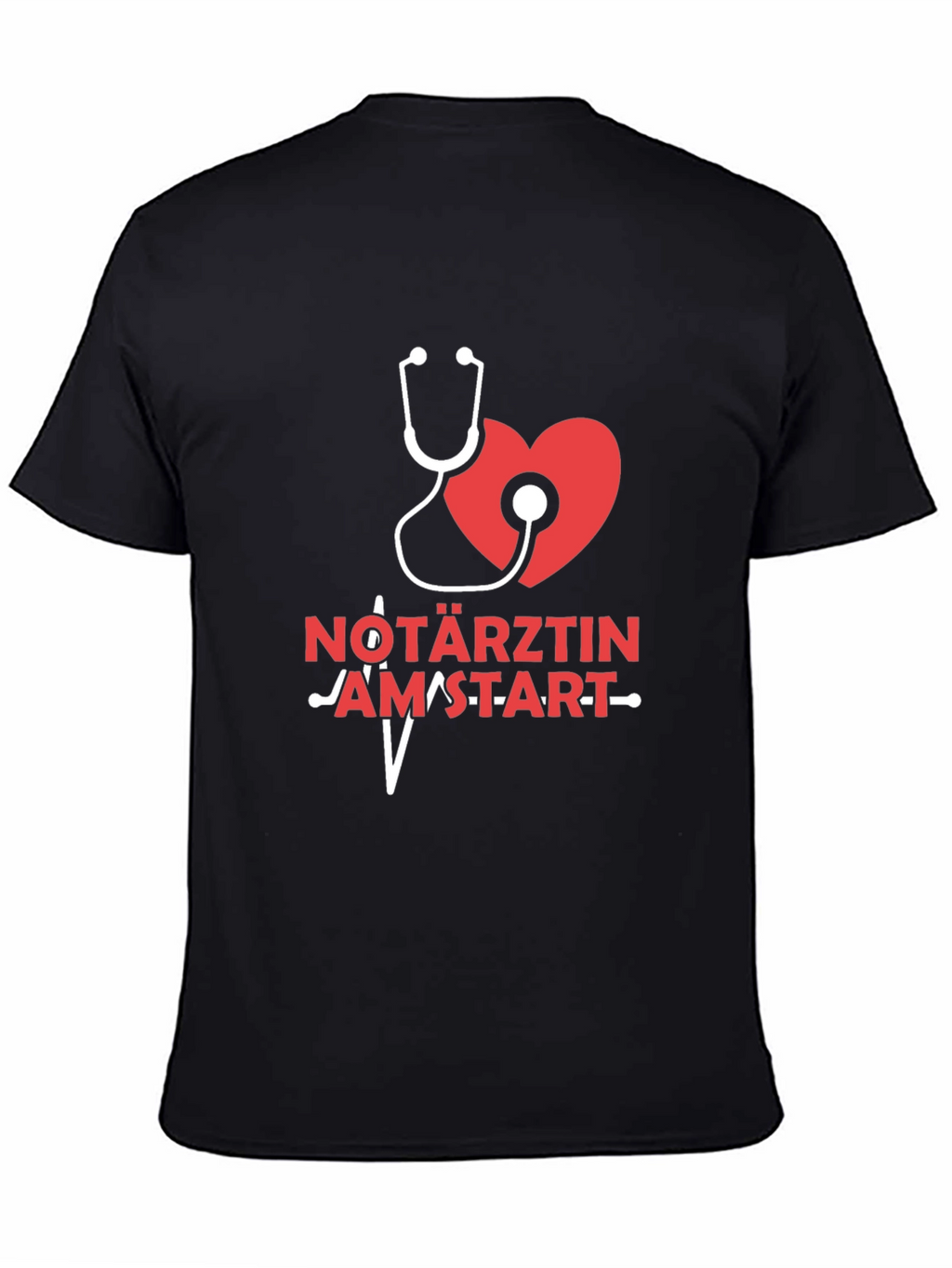 Nötarztin Heartbeat T-Shirt - Medical Professional Tee