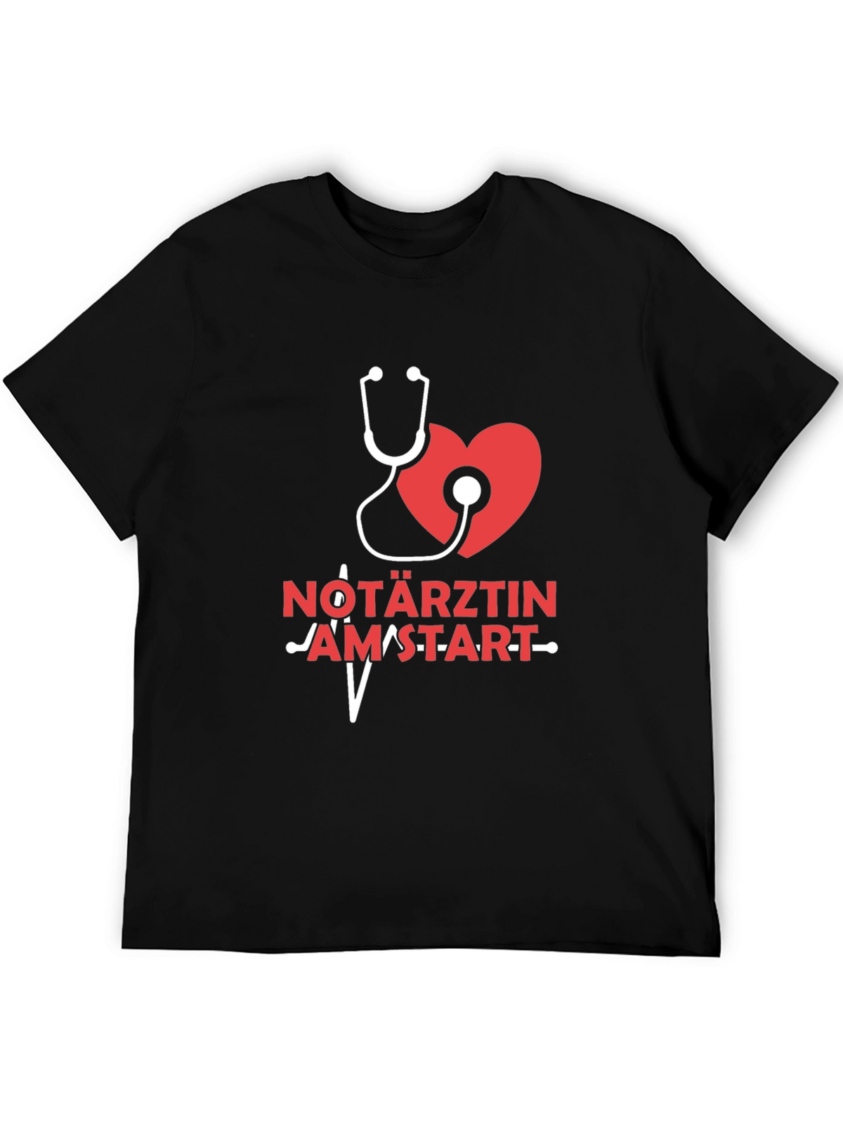 Nötarztin Heartbeat T-Shirt - Medical Professional Tee