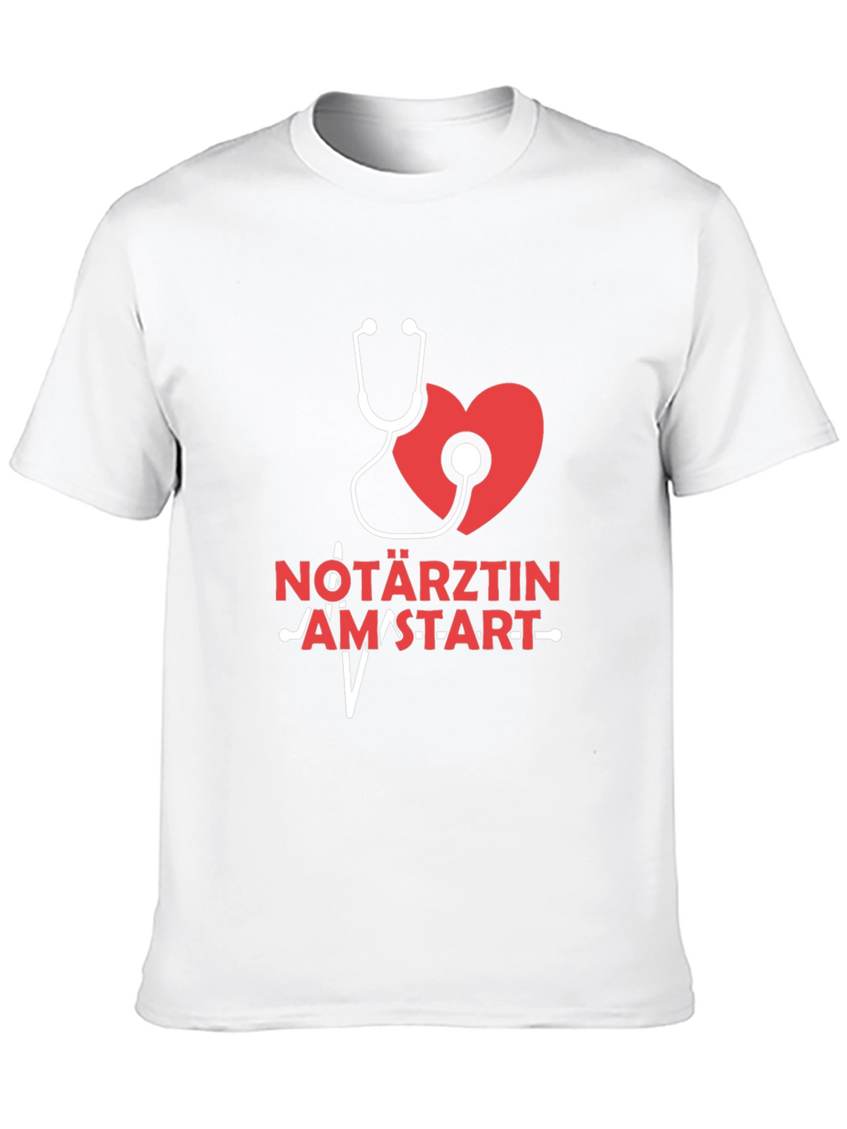 Nötarztin Heartbeat T-Shirt - Medical Professional Tee