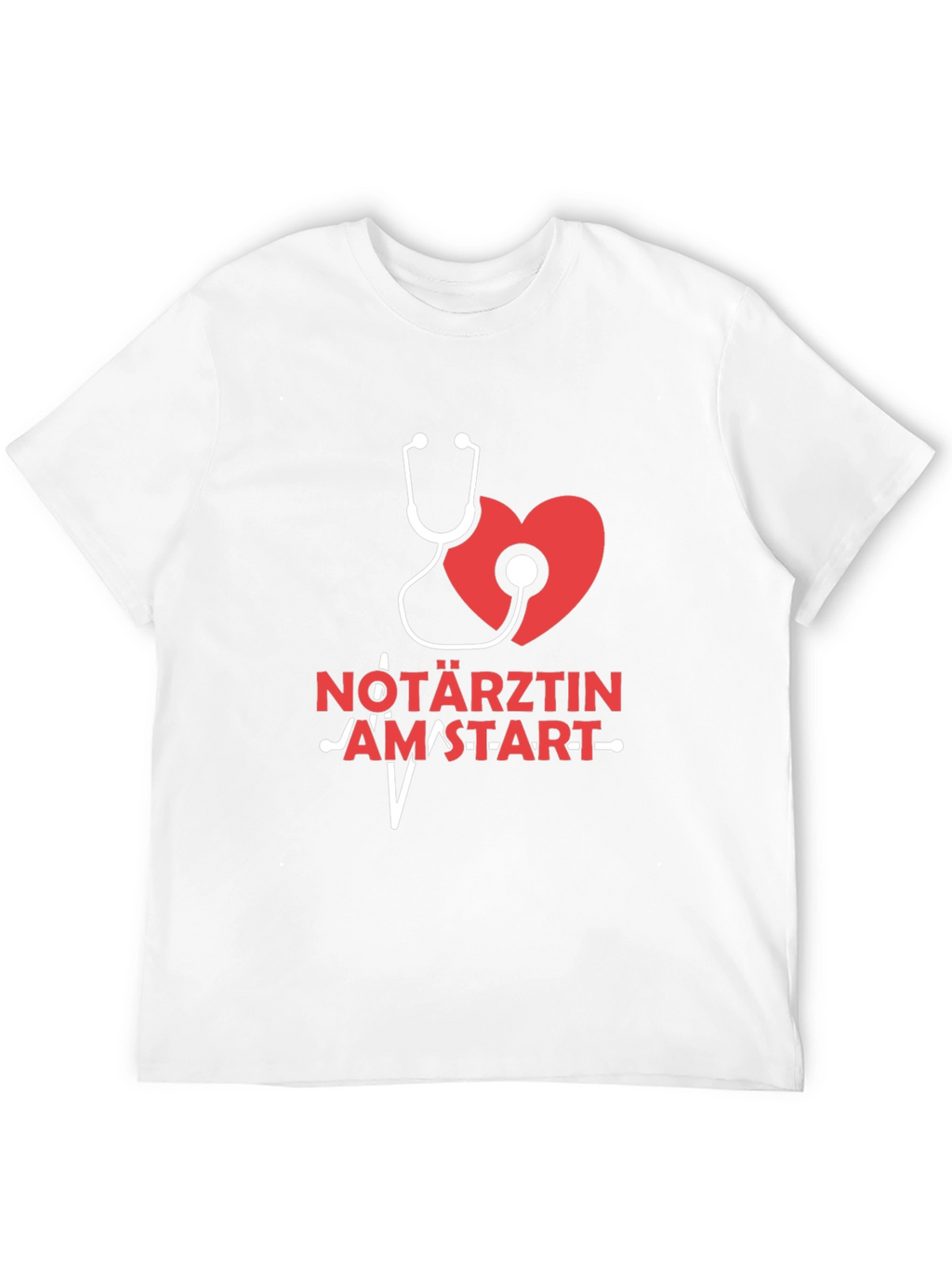 Nötarztin Heartbeat T-Shirt - Medical Professional Tee