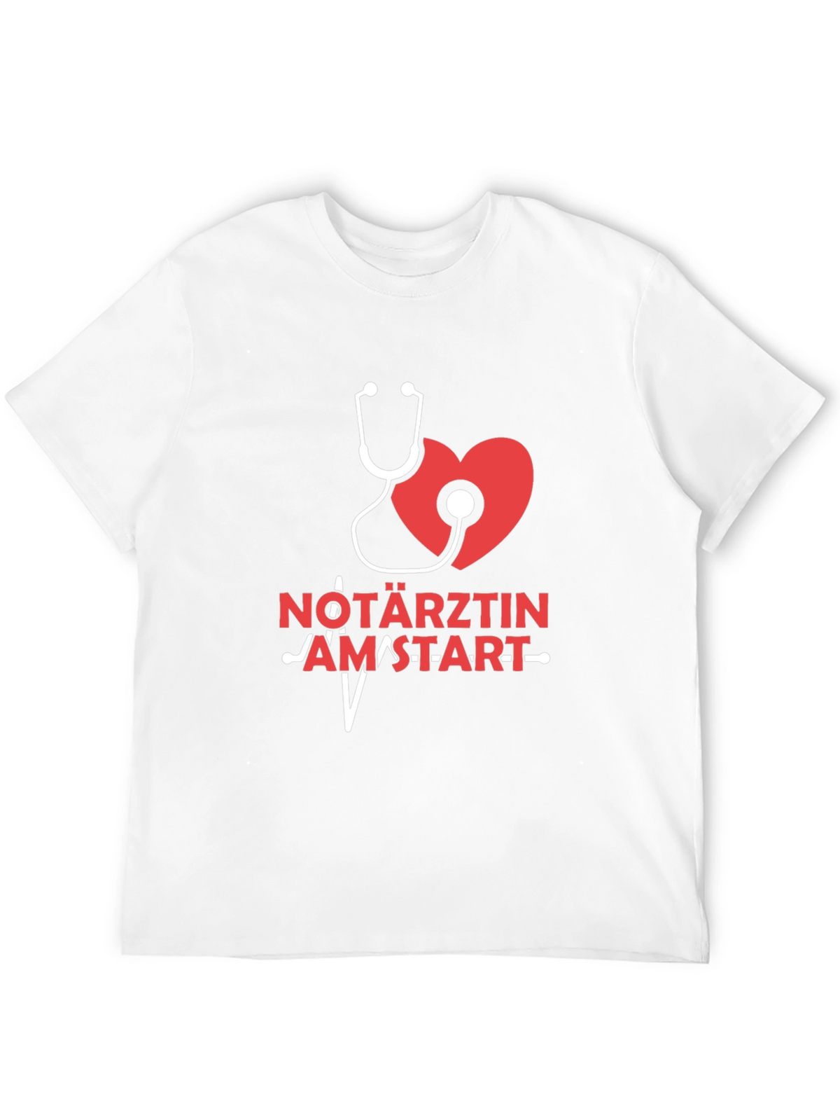 Nötarztin Heartbeat T-Shirt - Medical Professional Tee