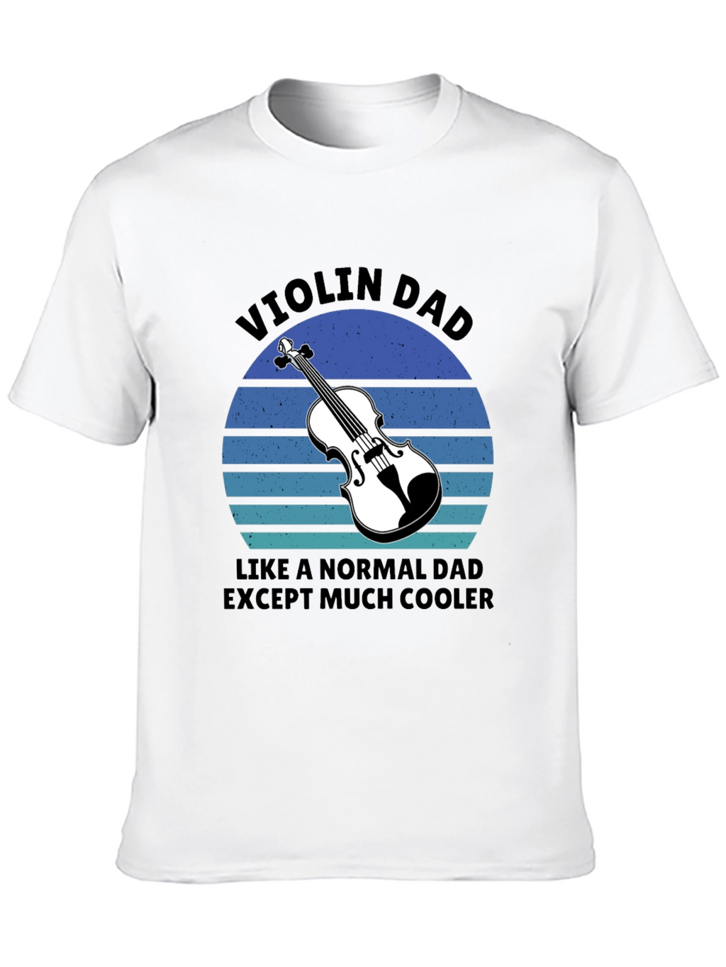 Violin Dad T-Shirt - Cool Musician Father Gift