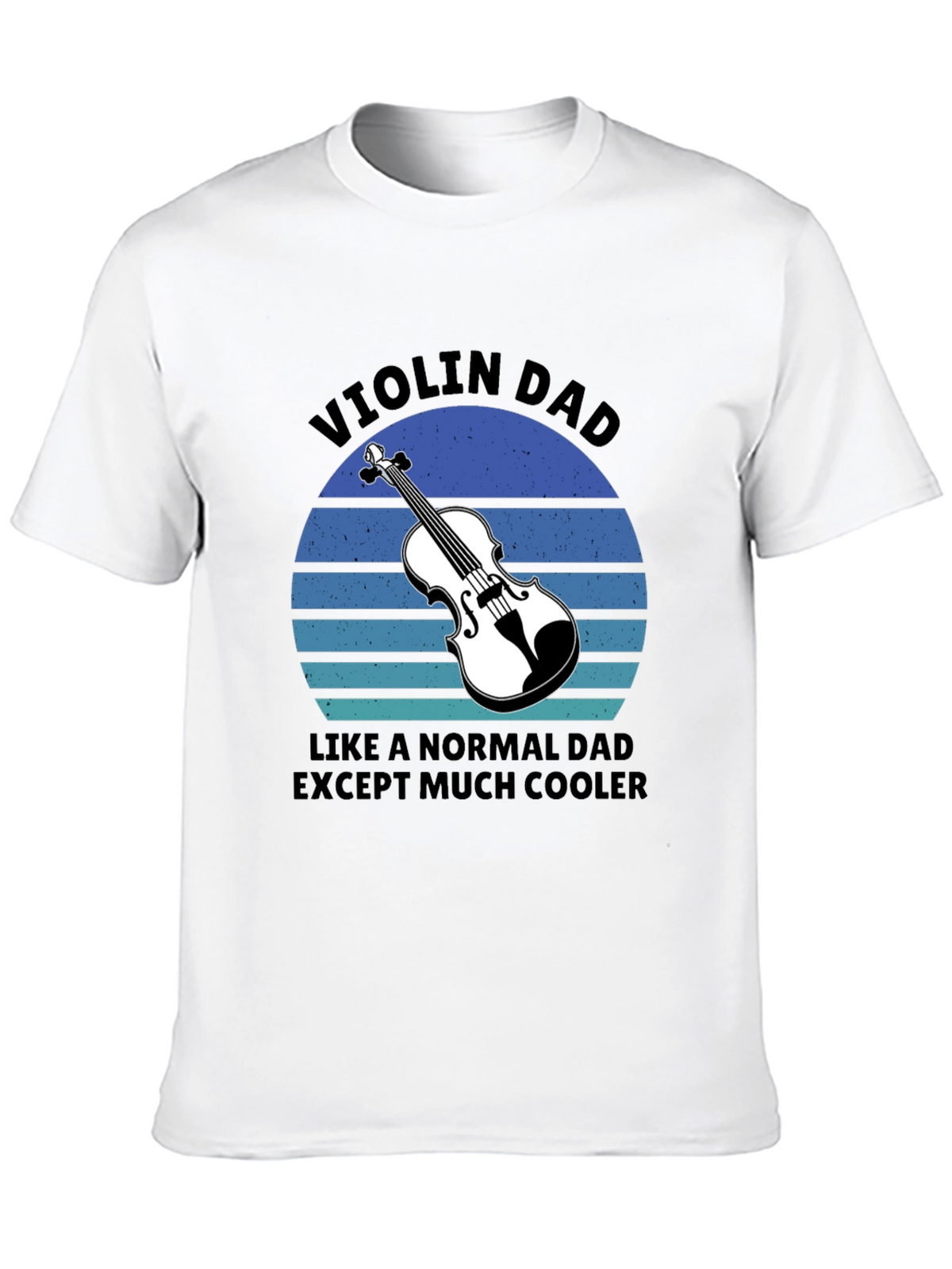Violin Dad T-Shirt - Cool Musician Father Gift