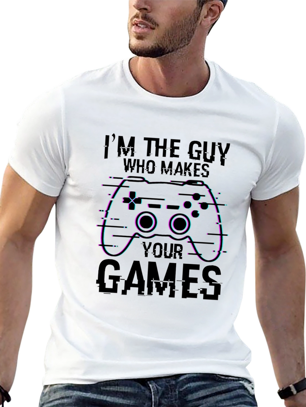 Gamer T-Shirt: Im the Guy Who Makes Your Games