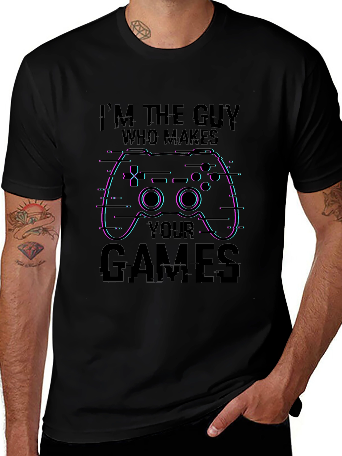 Gamer T-Shirt: Im the Guy Who Makes Your Games