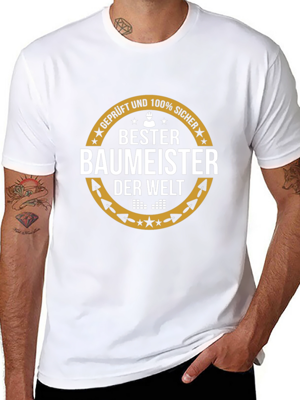 Bester Baumeister T-Shirt - Best Builder Ever!