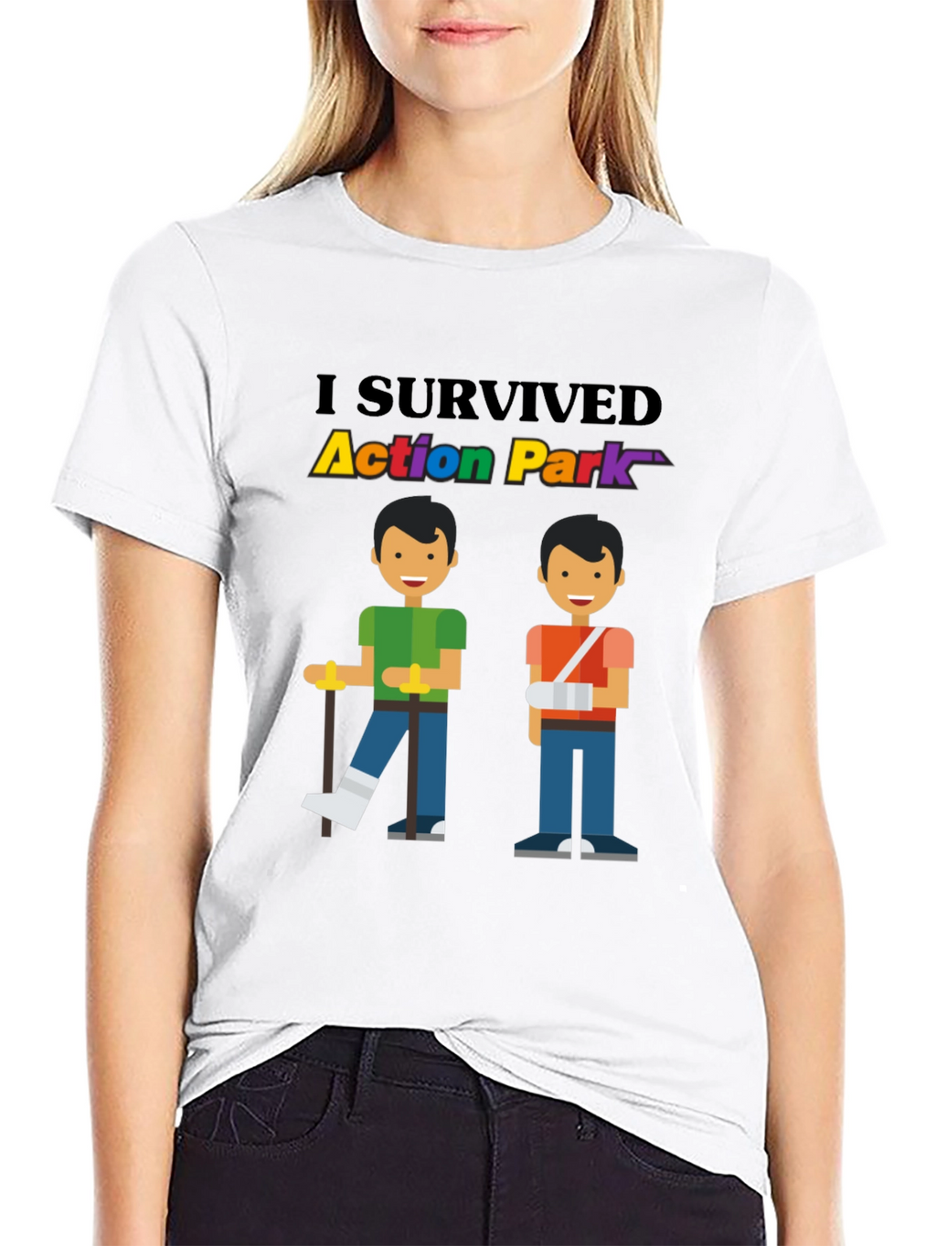 I Survived Action Park Graphic T-Shirt