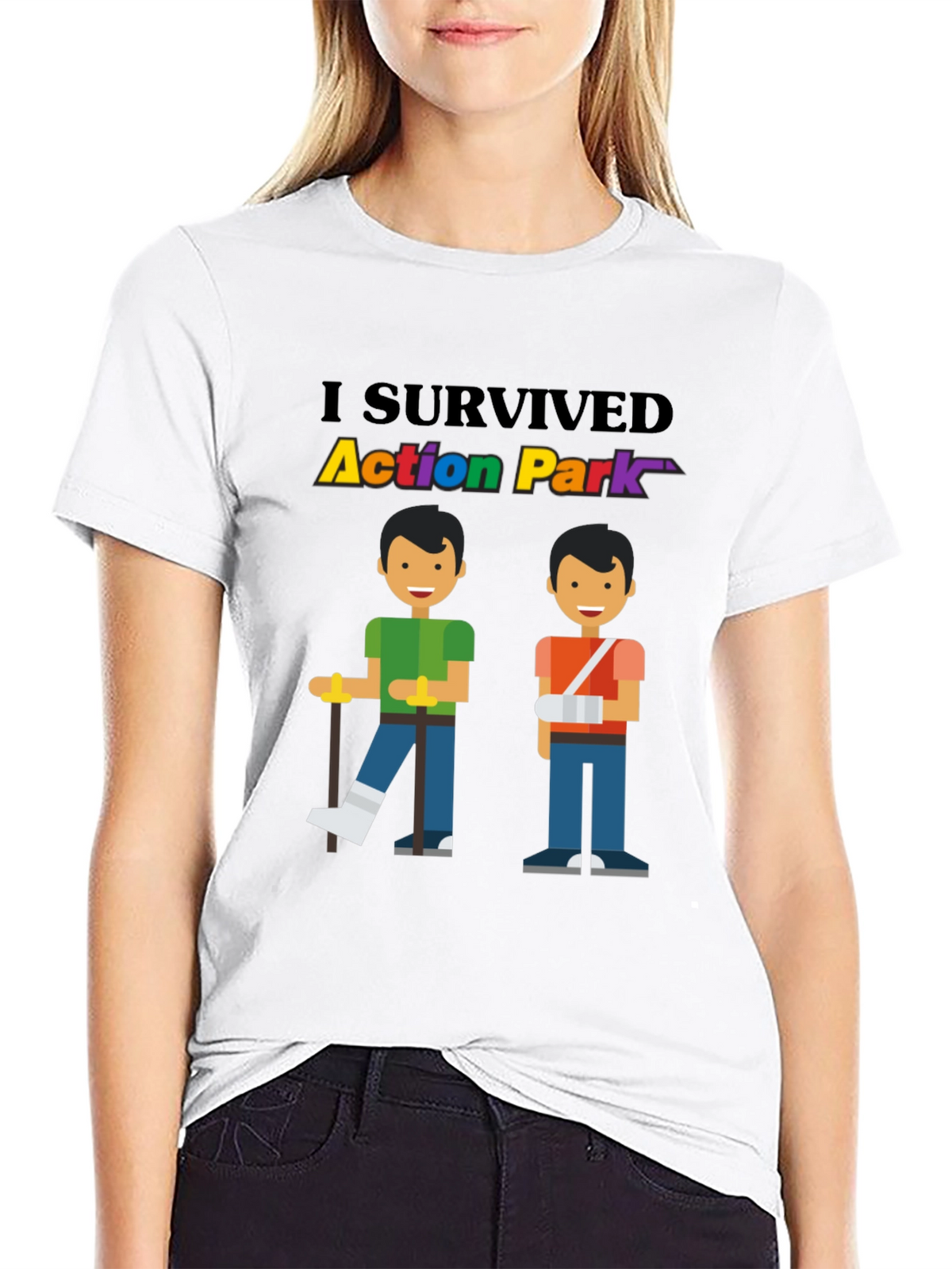 I Survived Action Park Graphic T-Shirt