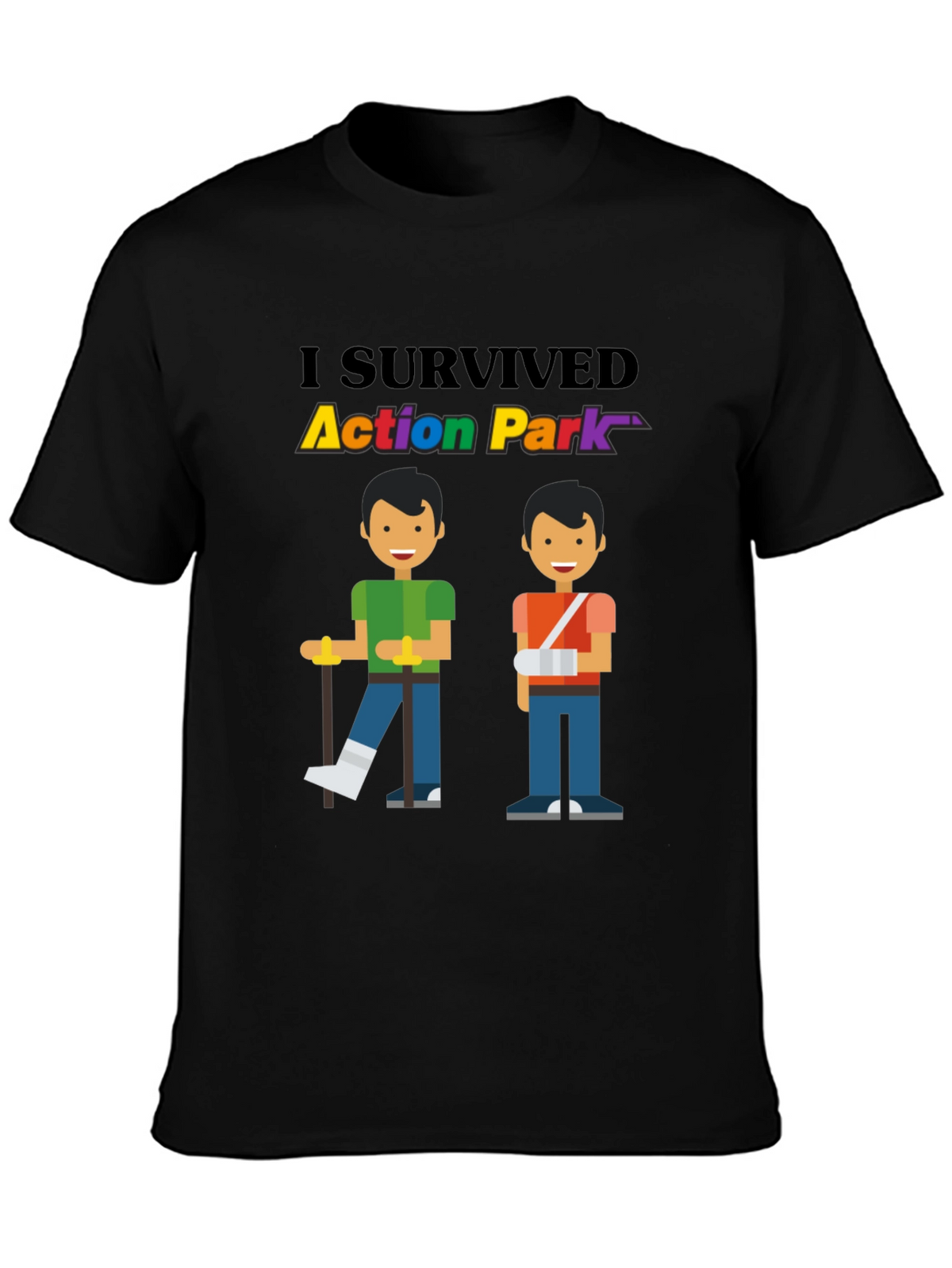 I Survived Action Park Graphic T-Shirt