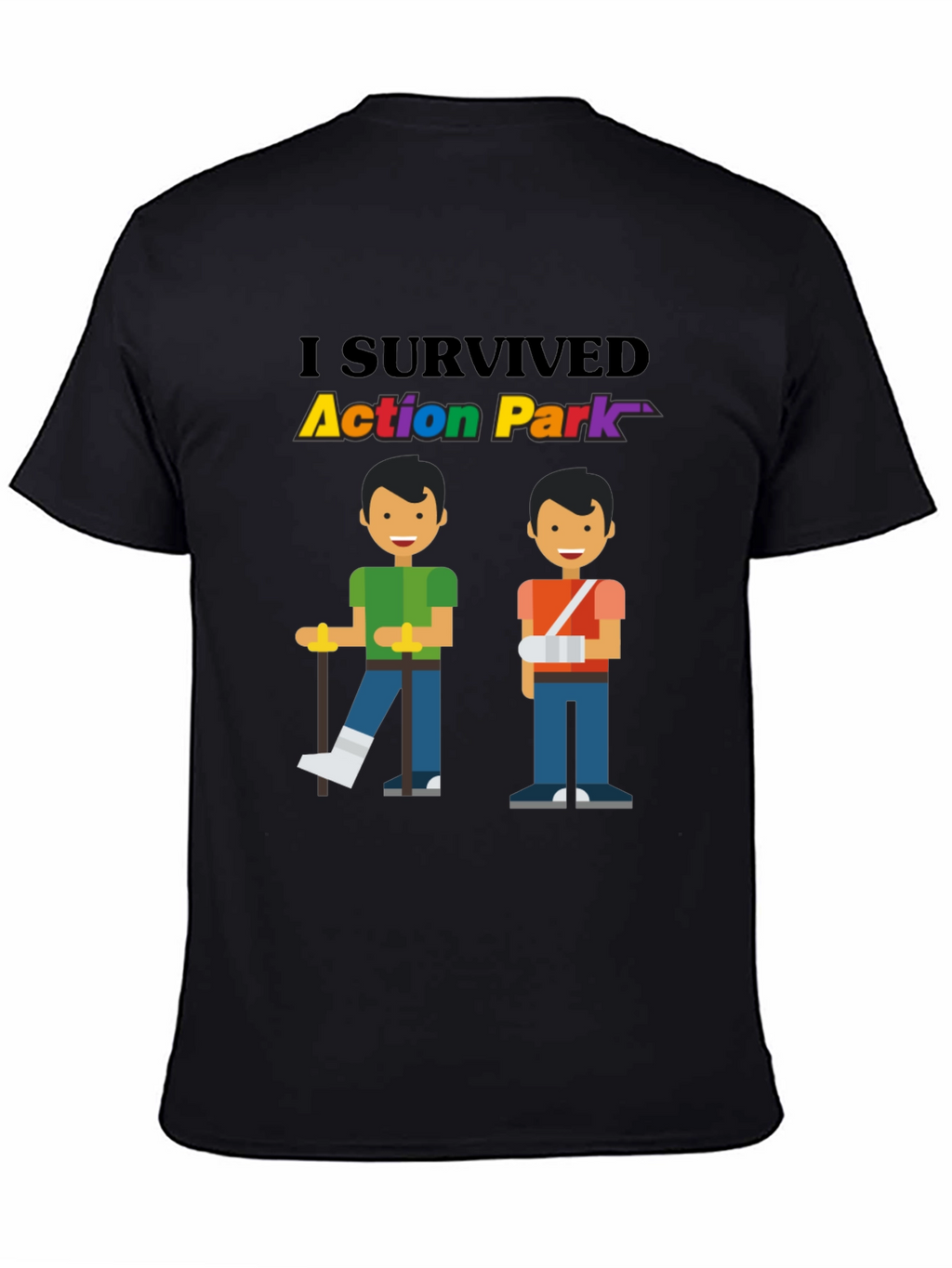 I Survived Action Park Graphic T-Shirt