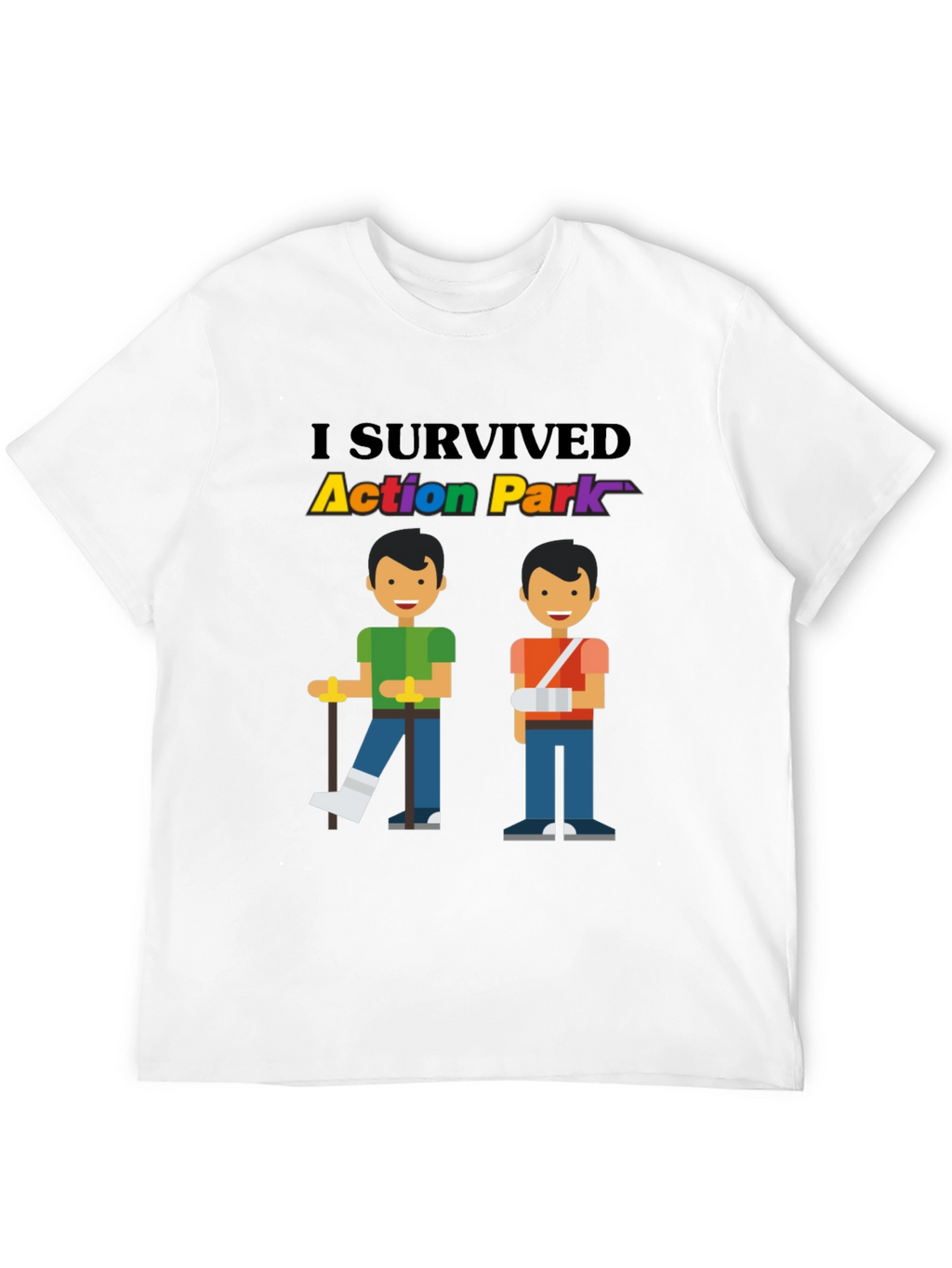 I Survived Action Park Graphic T-Shirt