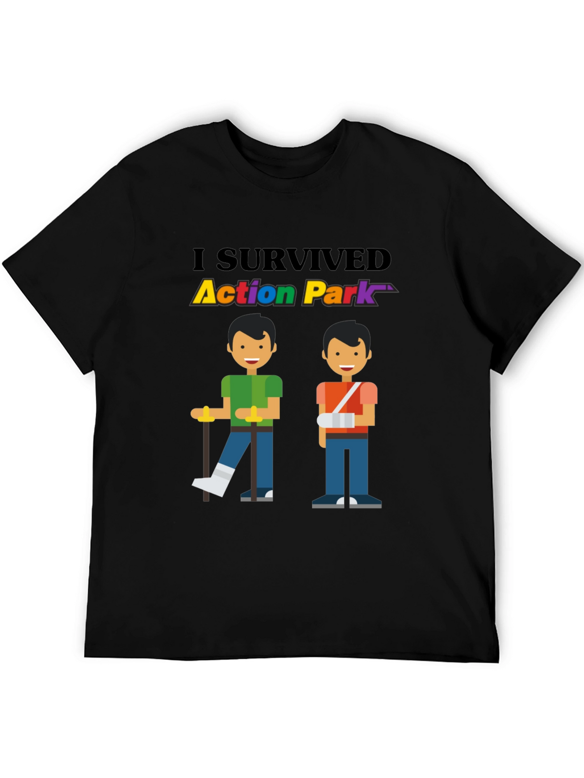 I Survived Action Park Graphic T-Shirt
