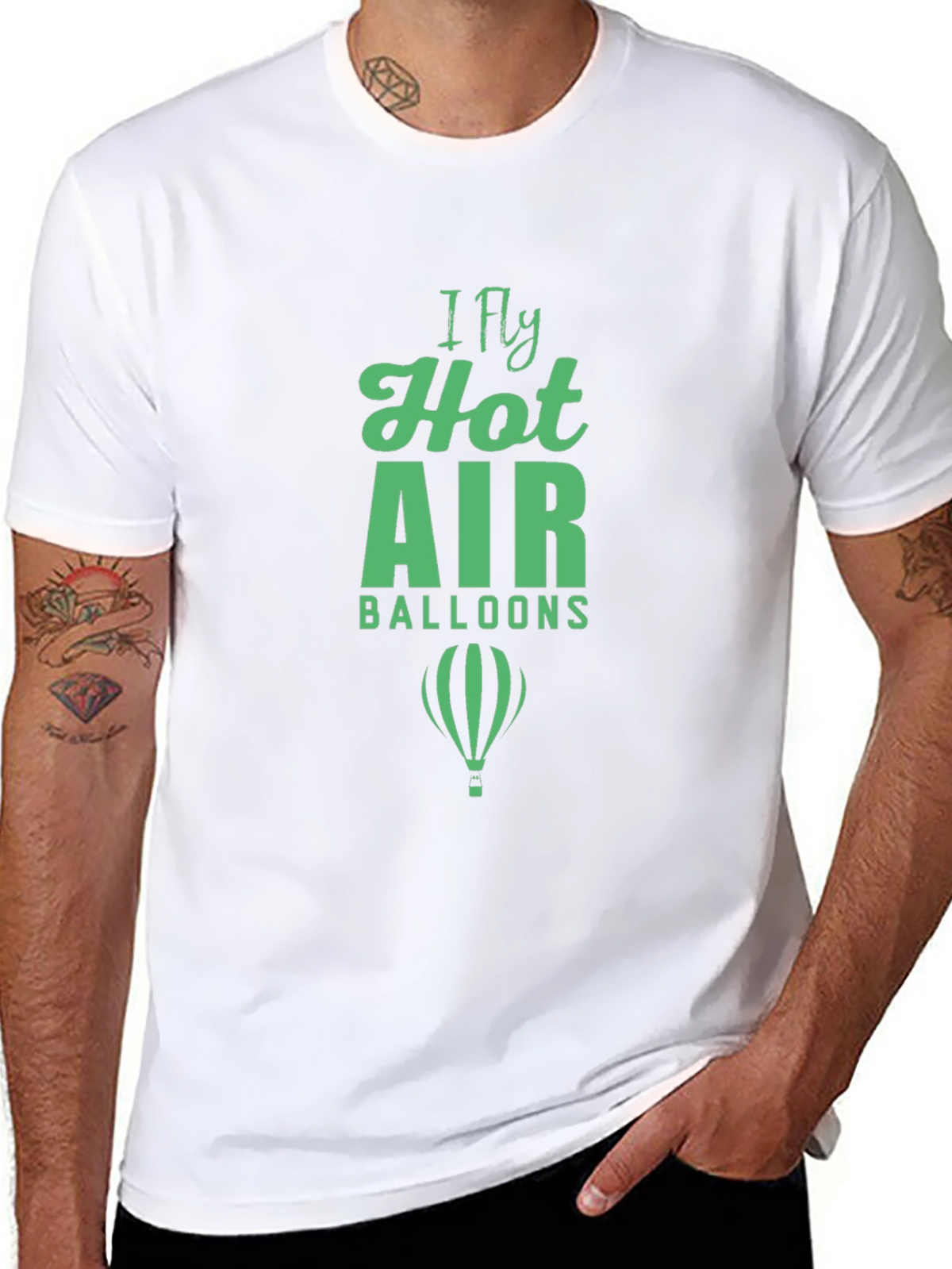 I Fly Hot Air Balloons T-Shirt