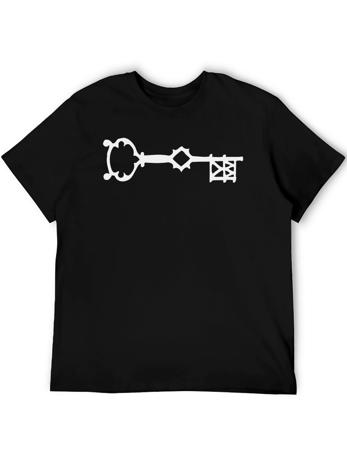 Skeleton Key Graphic T-Shirt - Classic & Cool