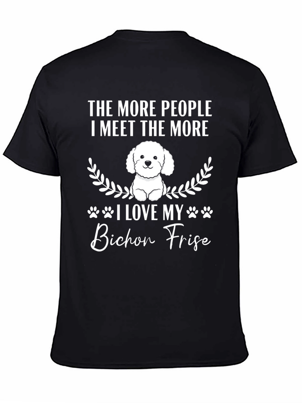 Bichon Frise Dog Lover T-Shirt