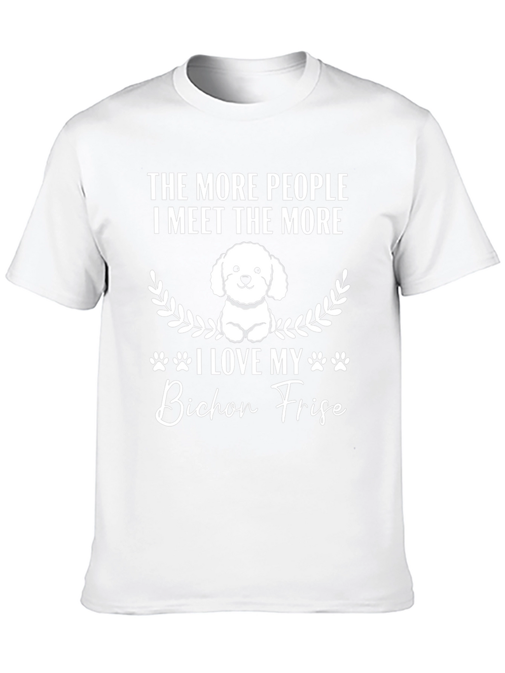 Bichon Frise Dog Lover T-Shirt
