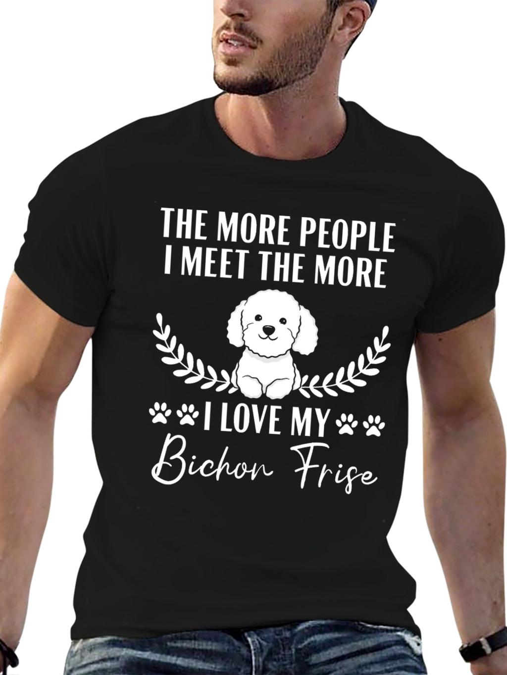 Bichon Frise Dog Lover T-Shirt