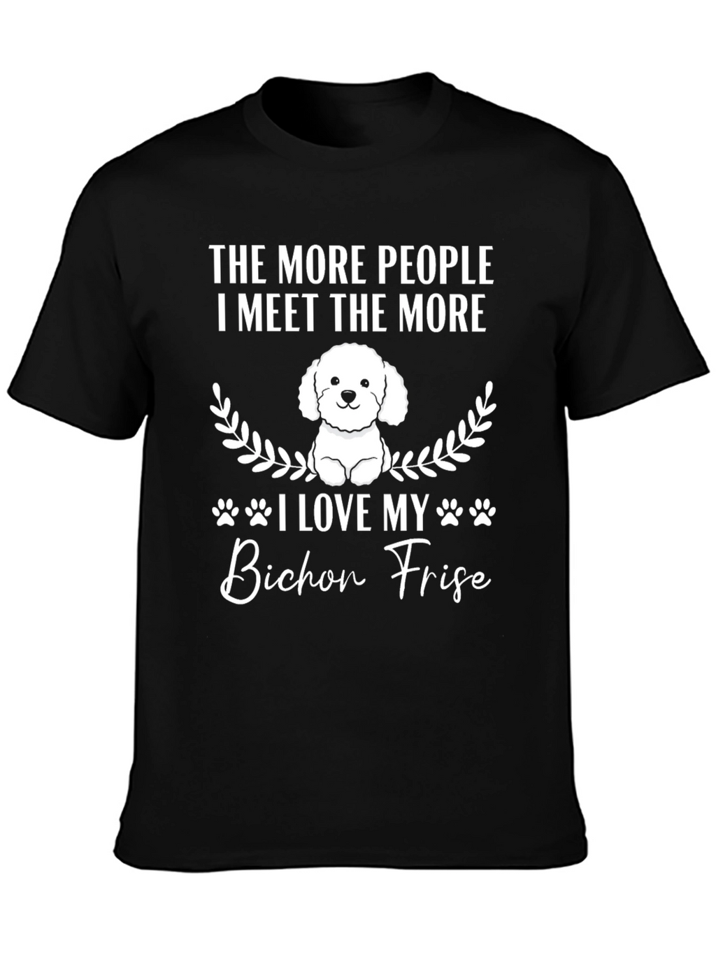 Bichon Frise Dog Lover T-Shirt