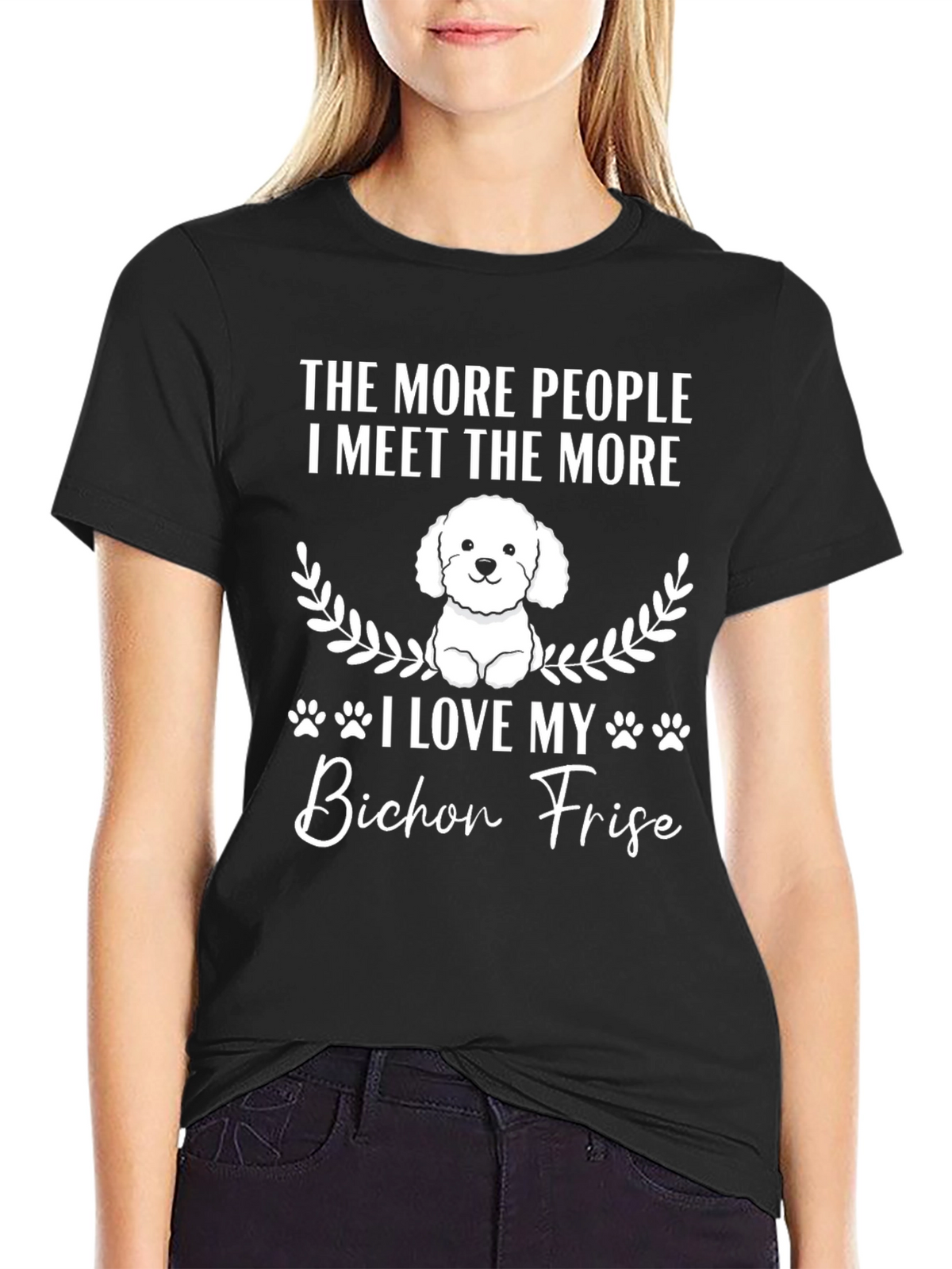Bichon Frise Dog Lover T-Shirt