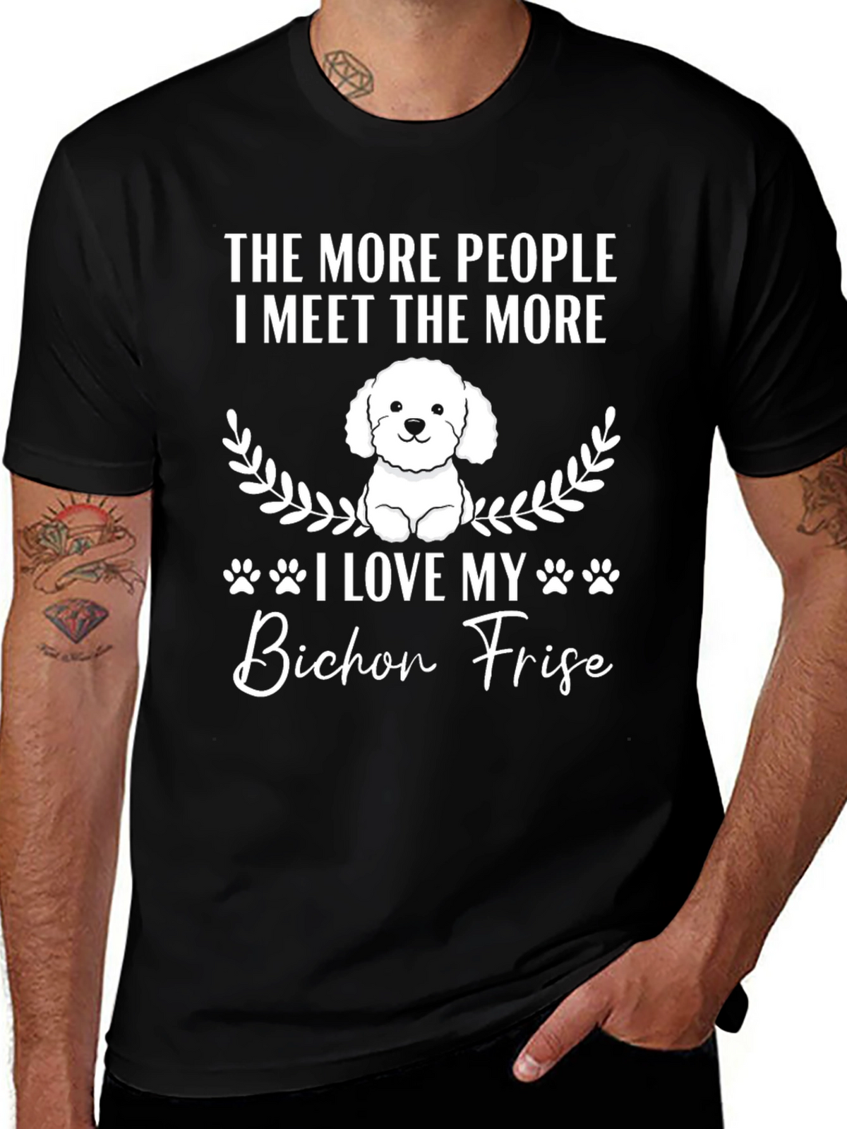 Bichon Frise Dog Lover T-Shirt