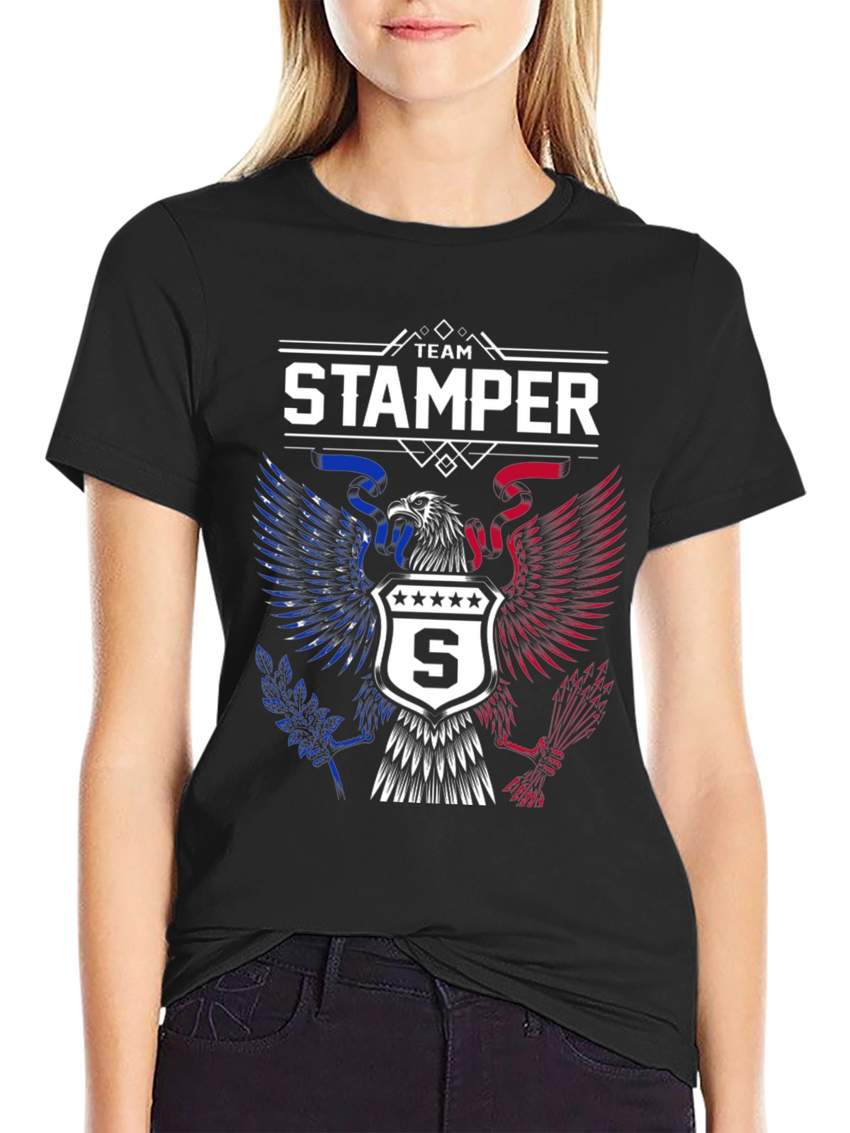 Team Stamper Patriotic Eagle T-Shirt
