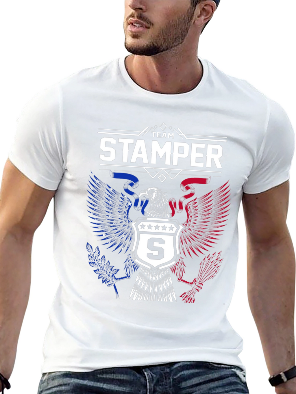 Team Stamper Patriotic Eagle T-Shirt